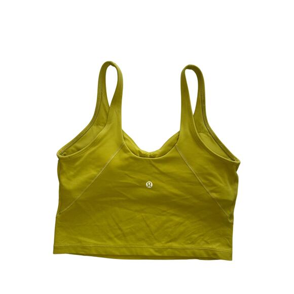 Lululemon Align Tank Top YELLOW/GREEN Size 8 - Picture 1 of 3